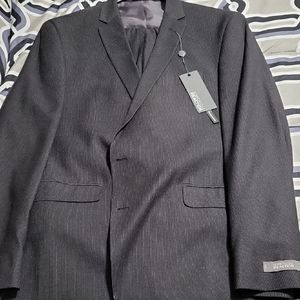46L W40 Men's Charcoal Kenneth Cole Blazer